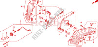 KOMBINATIONSLEUCHTE (FES1257/A7)(FES1507/A7) für Honda S WING 150 FES SPECIAL 2007