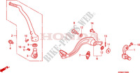 PEDAL/KICKSTARTER ARM für Honda CRF 250 R 2010