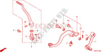 PEDAL/KICKSTARTER ARM für Honda CRF 150 R BIG WHEELS 2007