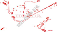 PEDAL/KICKSTARTER ARM für Honda INNOVA 125 2012