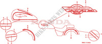 STREIFEN/MARKE für Honda VT 1100 SHADOW C2 1999