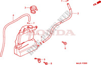 RESERVETANK für Honda ST 1100 ABS 2002