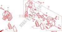 VORDERRAD BREMSSATTEL  für Honda ST 1100 ABS 2001