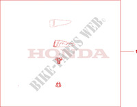 WINDABWEISER SATZ für Honda ST 1100 ABS 2001