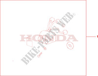 PASSENGER CONT für Honda GL 1500 GOLD WING ASPENCADE 1999