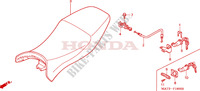 SITZ für Honda CBR 1100 SUPER BLACKBIRD 2002