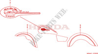 MARKE für Honda SHADOW VT 750 DELUXE 2 TONES 2001