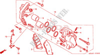 VORDERRAD BREMSSATTEL für Honda SHADOW VT 750 2000
