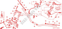 ROHRGRIFF/OBERE BRUECKE für Honda XL 1000 VARADERO ABS AUTRES COULEURS 2006