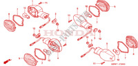 BLINKER für Honda CBR 600 F RED 2006