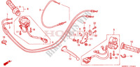 HEBELGRIFF/SCHALTER/KABEL(2) für Honda CBR 600 ROSSI 2001