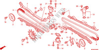 NOCKENWELLENKETTE/SPANNVORRICHTUNG für Honda GL 1800 GOLD WING ABS AIRBAG 2010