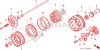 KUPPLUNG für Honda VTR 1000 SP1 100CV 2000