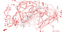 UNTERER WINDLAUF(VTR1000SP2/3/4/5/6) für Honda VTR 1000 SP2 2006