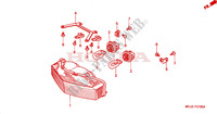 HECKLEUCHTE (CBR900RRY,1/RE1) für Honda CBR 900 RR 2000