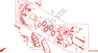 VORDERRAD BREMSSATTEL für Honda VT 1100 SHADOW C2 2000