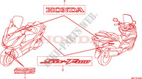 EMBLEM/MARKE(FJS400D9/FJS400A) für Honda SILVER WING 400 2009
