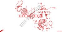 ANSAUGKRUEMMER für Honda SHADOW VT 750 PHANTOM 2011