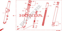 GABEL, VORNE für Honda 700 DN01 EASY RIDER 2008