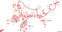 HINTERER BREMS SCHLAUCH für Honda 700 DN01 2010