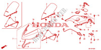 OBERER WINDLAUF für Honda 700 DN01 2009