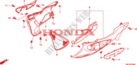 UNTERER WINDLAUF für Honda 700 DN01 2010