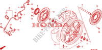VORDERRAD für Honda 700 DN01 EASY RIDER 2008
