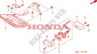 HECKLEUCHTE für Honda CB 1300 BI COULEUR 2004