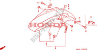 KOTFLUEGEL, VORNE für Honda CB 1300 TWO TONE 2003