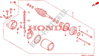 ANLASSER für Honda CBR 1000 RR FIREBLADE REPSOL 2005