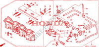 DROSSELKLAPPENGEHAEUSE für Honda CBR 1000 RR FIREBLADE HRC 2007