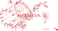 KURBELGEHAEUSEABDECKUNG für Honda CBR 1000 RR FIREBLADE 2007