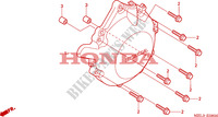 KURBELGEHAEUSEDECKEL, L. für Honda CBR 1000 RR FIREBLADE HRC 2007