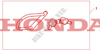 MOTORRADSCHLO~ für Honda CBR 1000 RR FIREBLADE REPSOL 2005