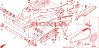 SCHWINGE für Honda CBR 1000 RR FIREBLADE 2006