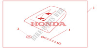SEAT COWL  *NH1* für Honda CBR 1000 RR FIREBLADE 2005