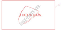 WINDSCHEIBE für Honda CBR 1000 RR FIREBLADE 2004