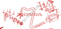 SERVOMOTOR für Honda CBR 600 RR ABS GREY ORANGE 2011