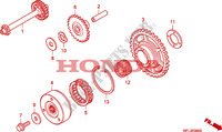 ANLASSERKUPPLUNG für Honda CBR 1000 RR FIREBLADE BLACK 2010