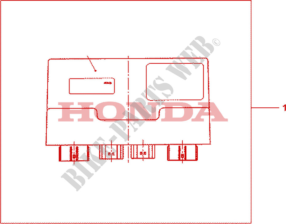ABS ECU für Honda CBR 1000 RR FIREBLADE LARANJA 2010