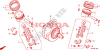 KURBELWELLE/KOLBEN für Honda VT 1300 C 2011