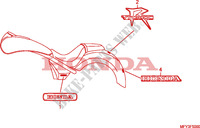 EMBLEM/MARKE(VT1300CR/CRA) für Honda VT 1300 C ABS 2010
