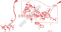 HINTERRAD BREMSSATTEL für Honda VT 1300 C ABS 2011