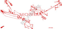PEDAL für Honda VT 1300 STATELINE 2011
