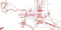 HAUPTKUPPLUNGSZYLINDER für Honda VFR 1200 F 2011