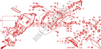 KOTFLUEGEL, HINTEN für Honda VFR 1200 DCT 2011
