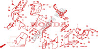 OBERER WINDLAUF für Honda VFR 1200 DCT 2011