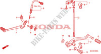 PEDAL für Honda VFR 1200 F 2010