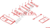 WERKZEUGE für Honda VFR 1200 DCT 2011