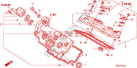 ZYLINDERKOPFDECKEL für Honda VFR 1200 DCT 2011